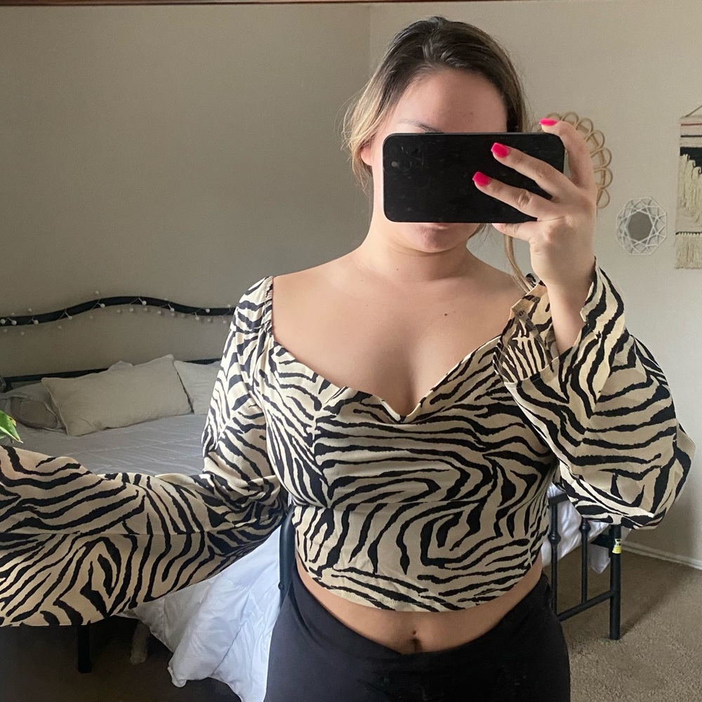 Open back top